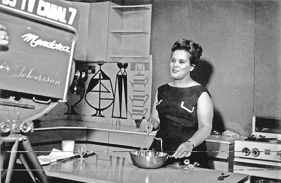 “Dorita” de Ponte, la cocinera que hizo historia en la TV mendocina cumpliría hoy 92 años