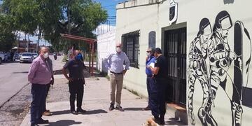 El ministro Meyer al momento de iniciar los operativos, en Jujuy