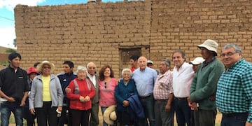 Dirigentes radicales en la Puna jujeña