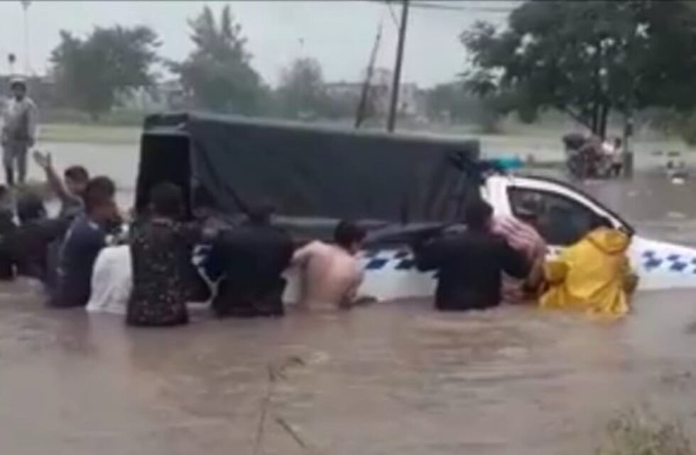 El fuerte temporal dejó 14 evacuados y más de 50 damnificados
