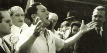 Perón en Pergamino