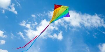 Domingo de barrileteada en Rafaela