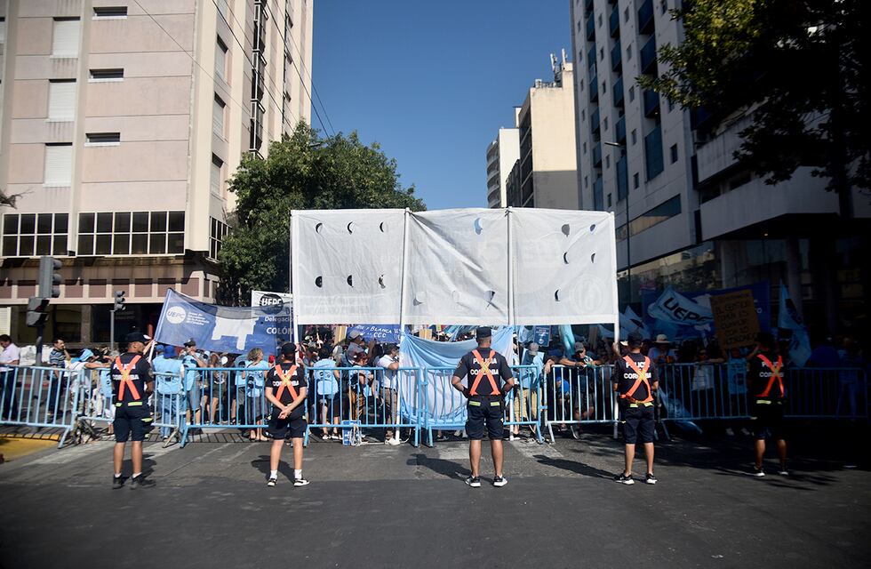 UEPC se moviliza en Córdoba tras el rechazo de la propuesta provincial: las calles afectadas