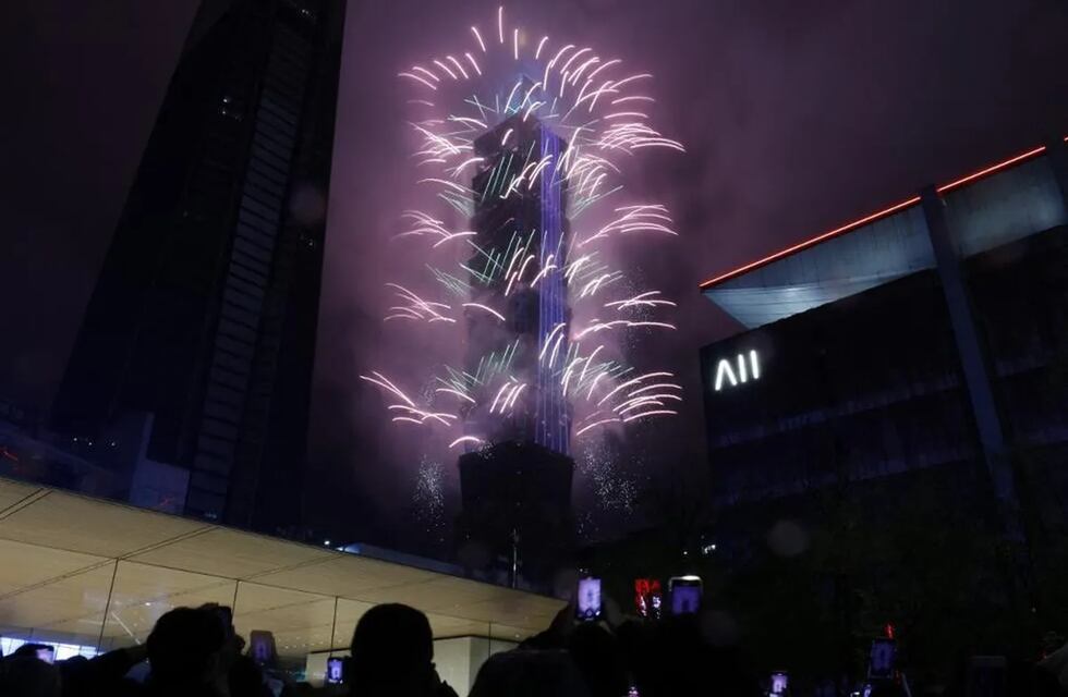 Los impactantes shows de fuegos artificiales para recibir el Año Nuevo en todo el mundo