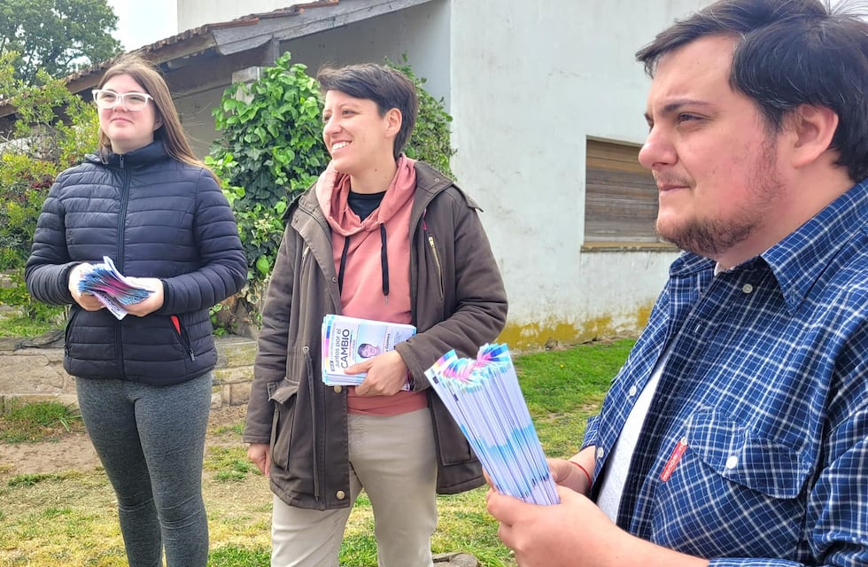 Adolfo Gonzáles Chaves: con historia y juventud, Lucía Gómez llegó a la intendencia