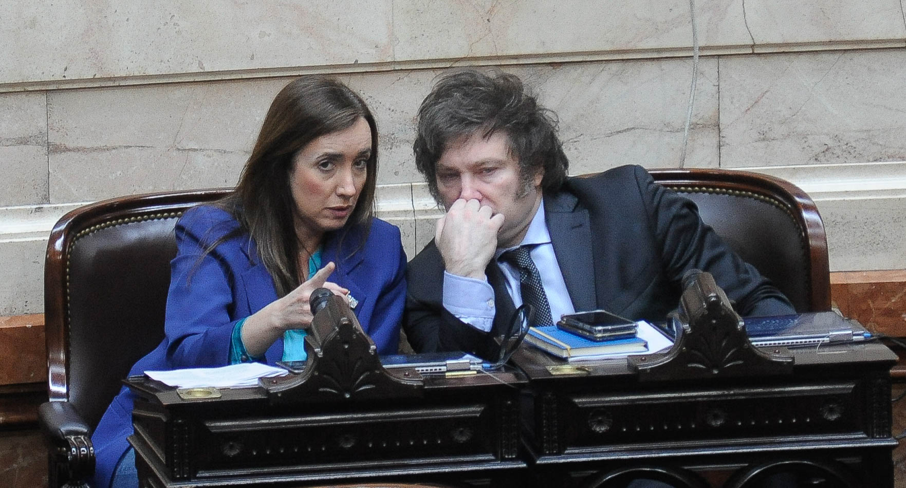 Milei acordó con el oficialismo bajar la sesión para pedir por los rehenes argentinos de Hamas