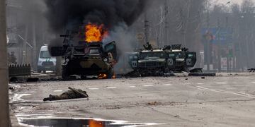 Tropas rusas invadieron Jarkov.