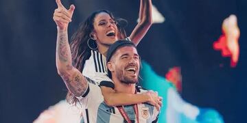 El periodista desmintió la información sobre la ruptura de De Paul y Tini