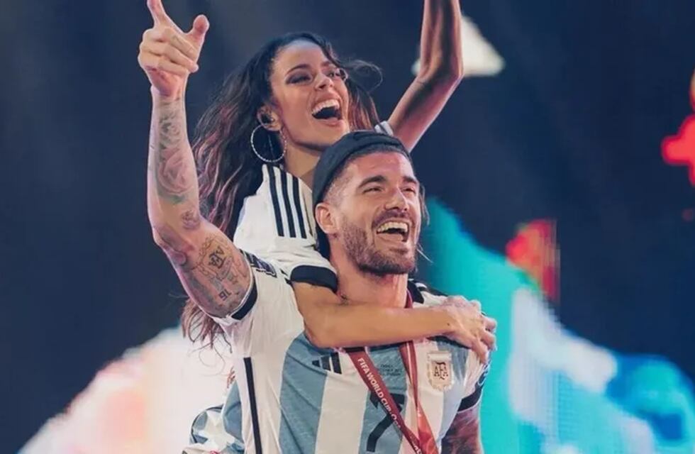 Por qué dicen que el tatuaje de Rodrigo De Paul no está dedicado a Tini