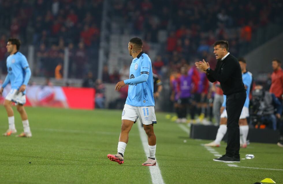 El jugador de Belgrano que se quejó en redes por el arbitraje en la derrota por Sudamericana