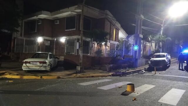 Presunta picada de autos causó un violento choque en Posadas.