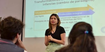 Gilda Zurita, directora de Niñez, Adolescencia y Familia.