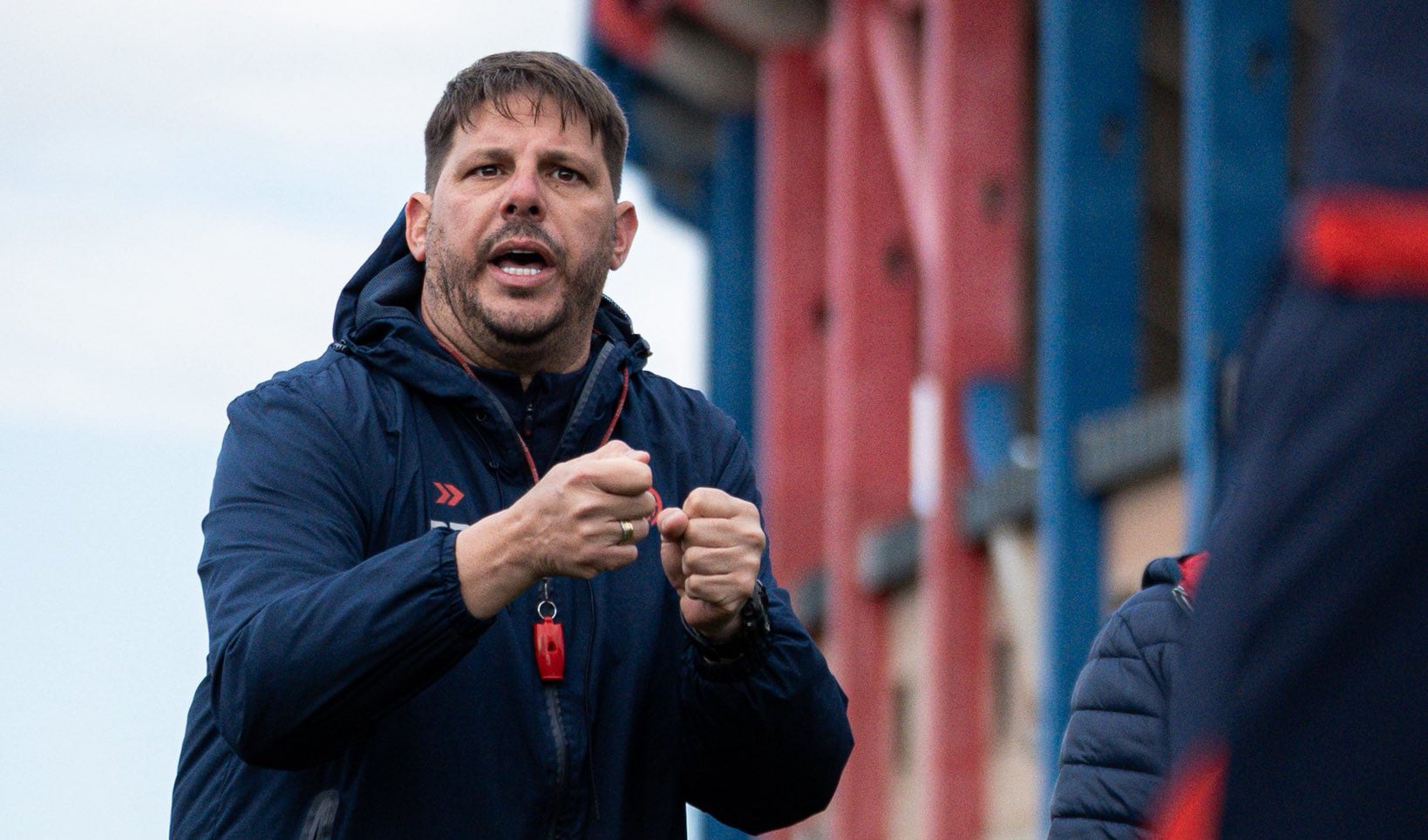 Damián Ayude, DT de San Lorenzo. (Prensa San Lorenzo).
