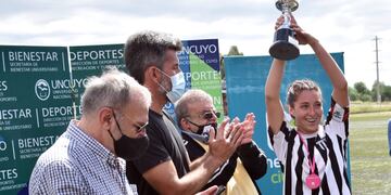 Gimnasia de Mendoza se consagró campeón de la Copa Mujers Líderes.