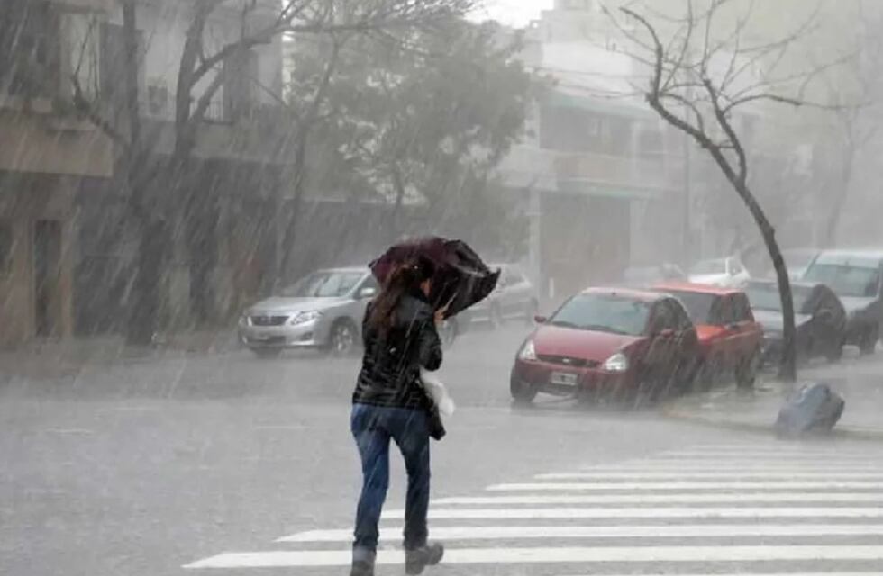 El SMN emitió un alerta por lluvias y tormentas fuertes en Entre Ríos