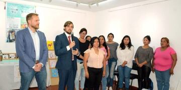 Presentaron artículos escolares producidos por emprendedoras jujeñas