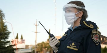 Policia de Córdoba, abril 2020