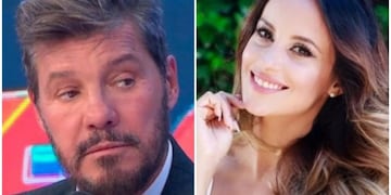 Marcelo Tinelli y Lourdes Sánchez\u002E (Collage propio)