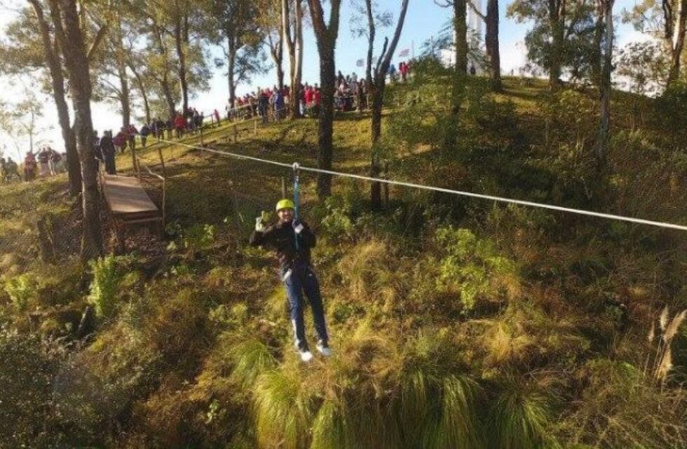 En Tucumán está la tirolesa más larga de Argentina