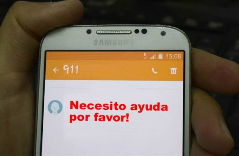 Desde ahora, en Mendoza se puede pedir ayuda al 911 por mensaje de texto