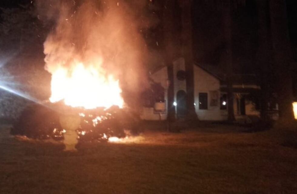 Fuego sobre Oroño: se registró un principio de incendio frente al Hipódromo