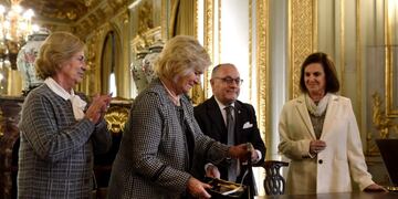 Faurie presidió un homenaje a Ernesto Manuel Campos