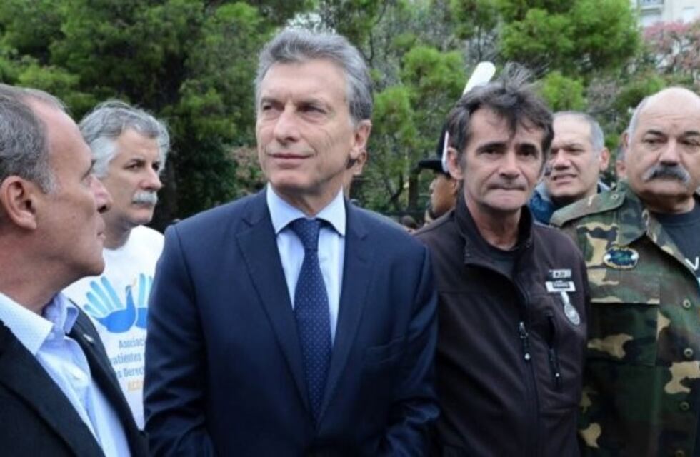 Macri recibió en Olivos a veteranos de la guerra de Malvinas y familiares de caídos