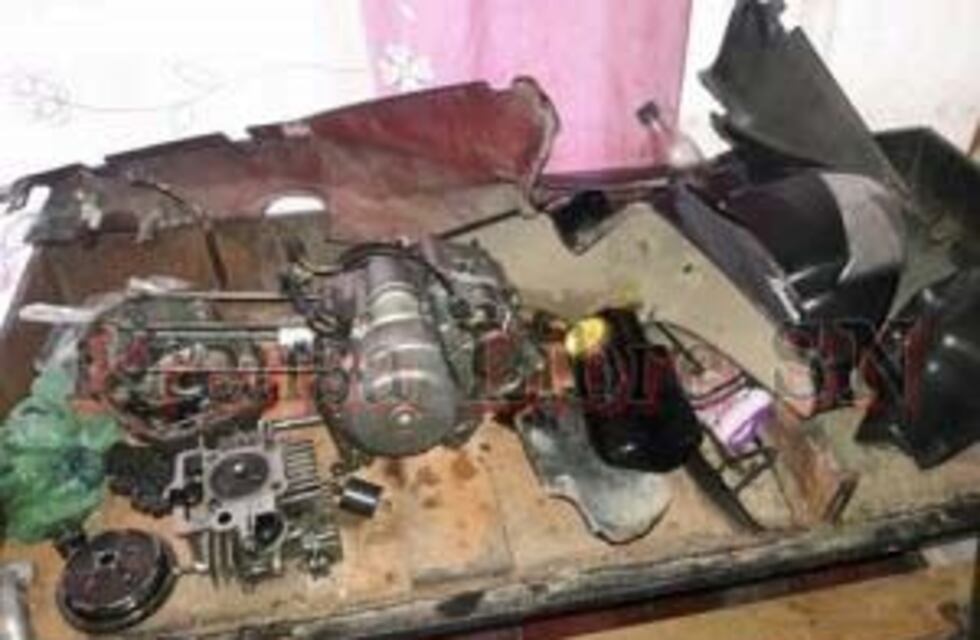 Secuestraron tres motos y autopartes en un allanamiento librado en barrio Savio