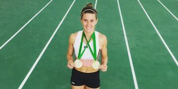 Victoria Woodward marcó un nuevo récord nacional