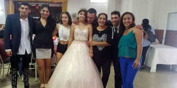 Festejo anticipado por el cumple de Lourdes en Río Segundo\u002E