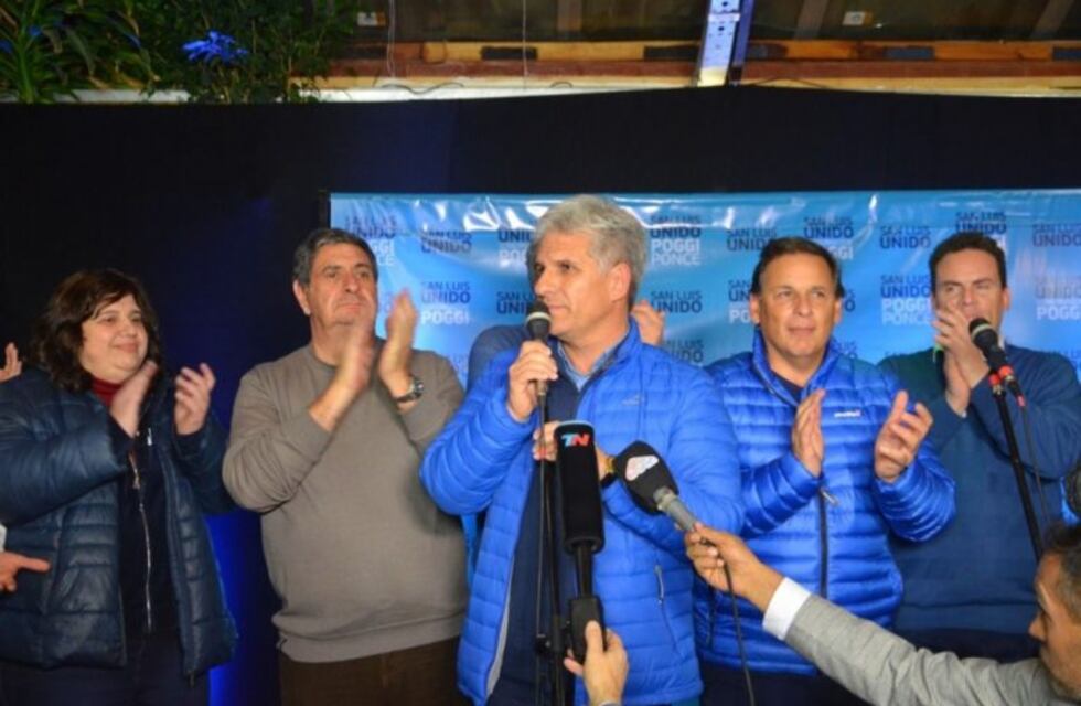 Claudio Poggi: "No nos alcanzó para la gobernación"