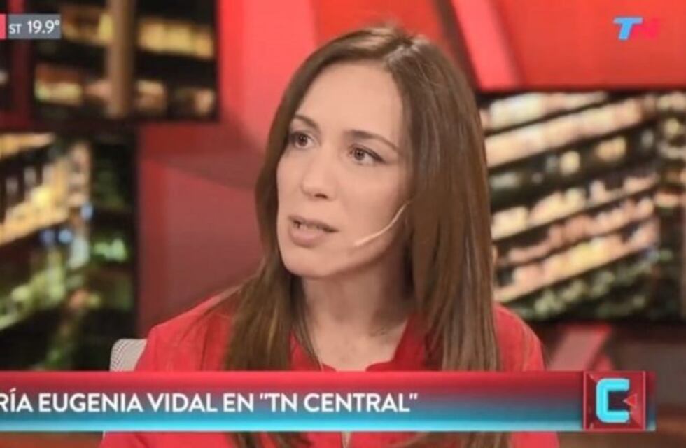 Vidal, contra el kirchnerismo: "Cambiemos es diferente, no nos financiamos con la droga"