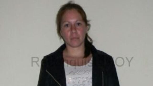 Silvina Britez Pu00e9rez, narco fugada