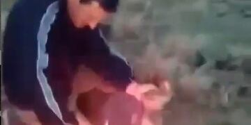 Pidió que lo filmen mientras incendiaba la cola a un zorro