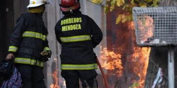 Incendio en Mendoza