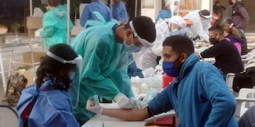 En julio hubo pico de contagios en un día\u002E Y en cuatro días superó la cantidad que la suma de mayo y junio\u002E