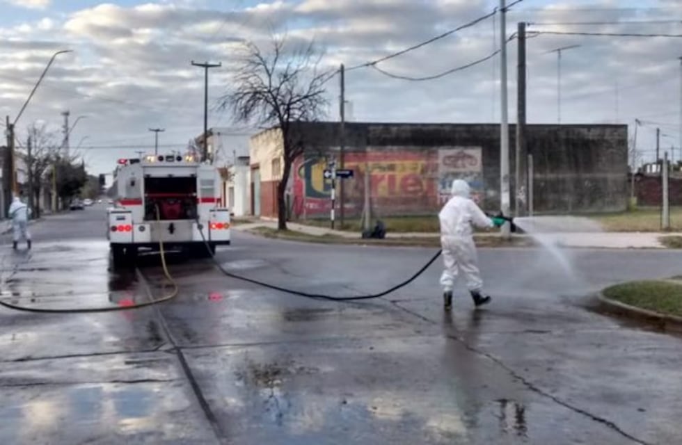 Coronavirus en San Francisco: desinfección en barrio La Florida