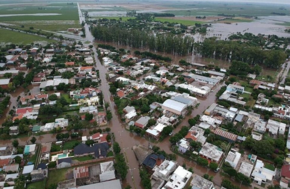 Cedió una defensa y el 80% de María Susana está bajo agua
