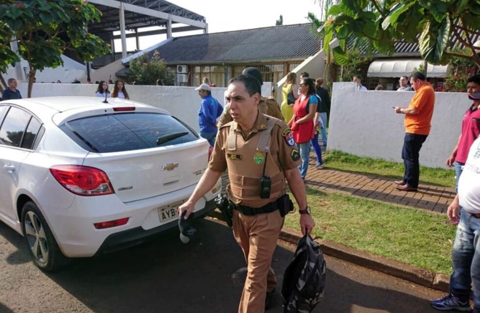 Un adolescente abrió fuego en una escuela de Brasil: dos alumnos resultaron heridos