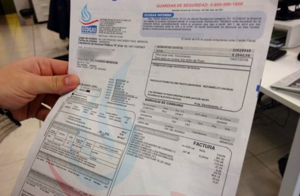Doble facturación de gas en Mendoza: qué pasó y cómo reclamar