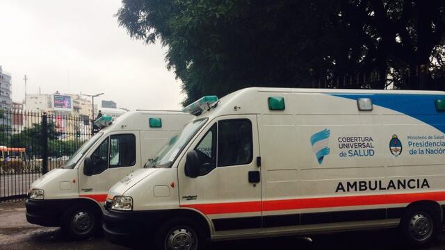 Donanciu00f3n de ambulancias del SAME para la Provincia.