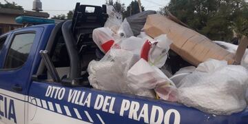 Allanamientos y un detenido en Los Cedros: hallaron motopartes de la empresa Appia