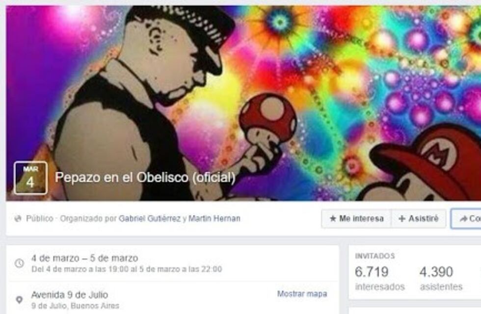 Tras el "Tetazo", ahora quieren hacer un "Porrazo" y un "Pepazo" en el Obelisco