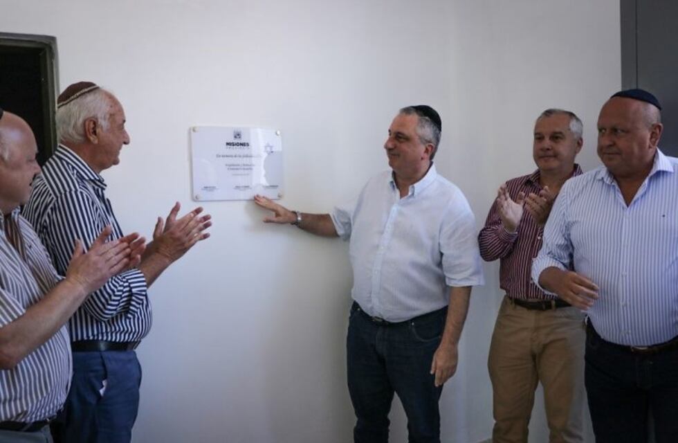 Inauguraron obras de refacción en el cementerio israelita de Posadas