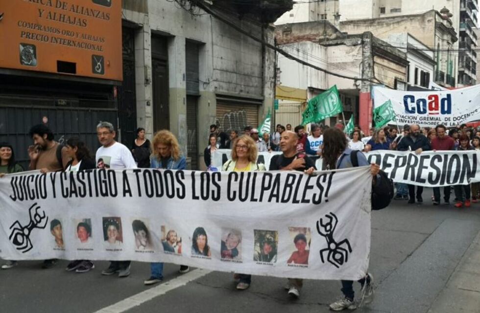 Marcha contra la violencia institucional en un nuevo aniversario de diciembre de 2001