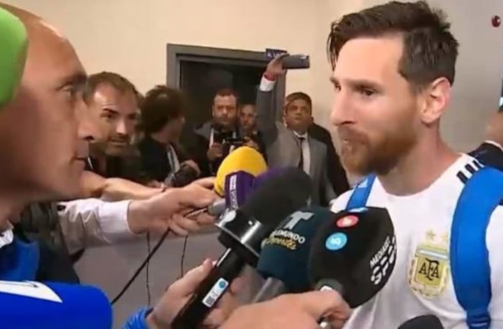 La cinta roja que le dio suerte a Leo Messi frente a Nigeria