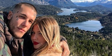Alexander Caniggia y su novia Macarena Herrera (Foto: Instagram)