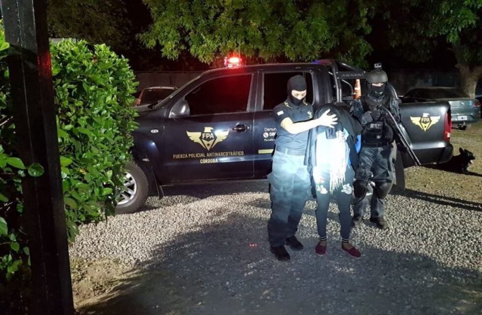 Cuatro detenidos de una banda narco-familiar en Río Ceballos