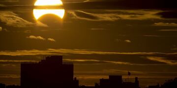 El eclipse parcial de Sol será visible en Mendoza, imagen ilustrativa.