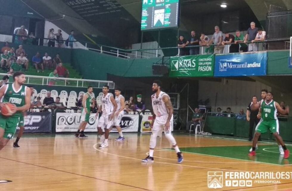 Liga Nacional de Básquet: Olímpico cayó en su visita a Ferro Carril Oeste
